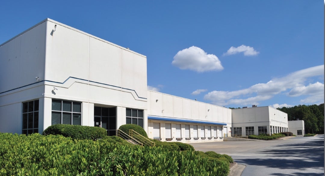External image of logistics building