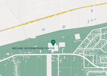 McLane Distribution Center map