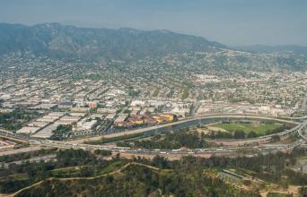 Dreamworks Studio aerial