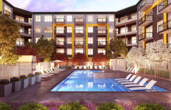 The Parker pool view