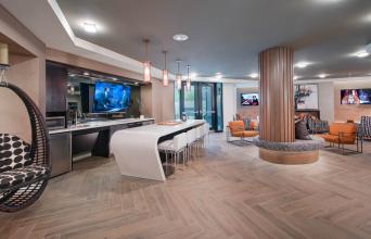 The Parker lobby interior view
