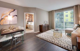 The Parker apartment interior view