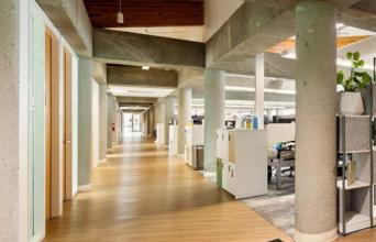 Interior of data center