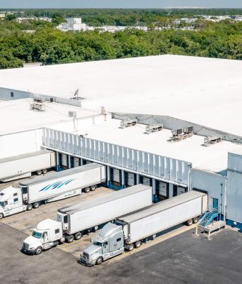McLane Distribution Center aerial