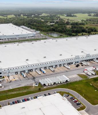 US logistics portfolio exterior